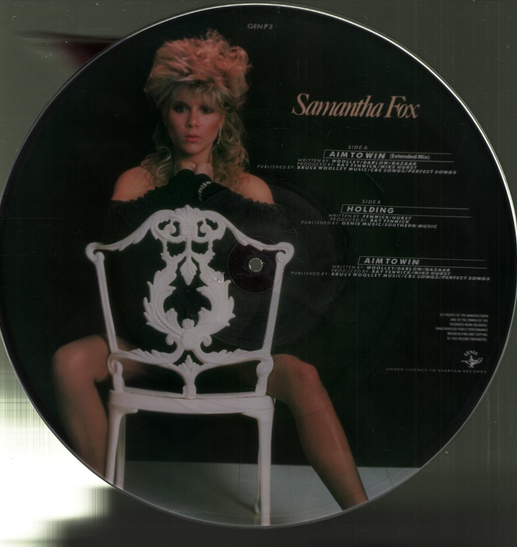 Samantha Fox - Aim To Win - 12 Inch
