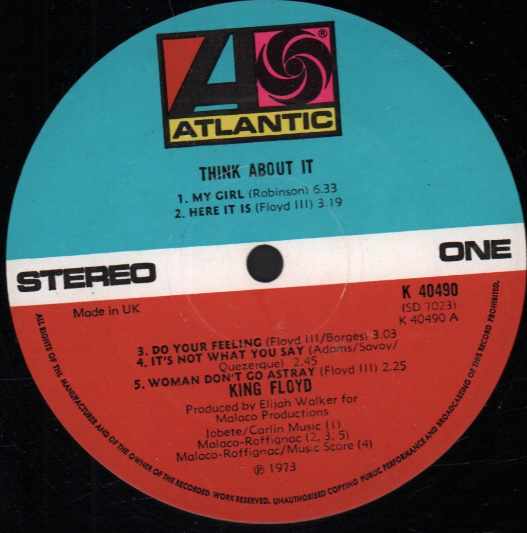 King Floyd - Think About It - Lp