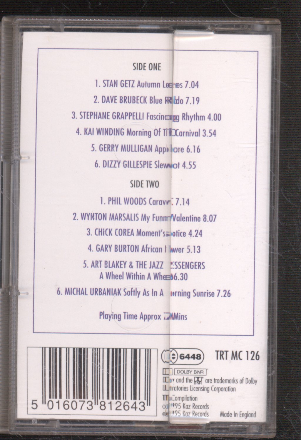 Various Artists - Jazz Moods - Cassette