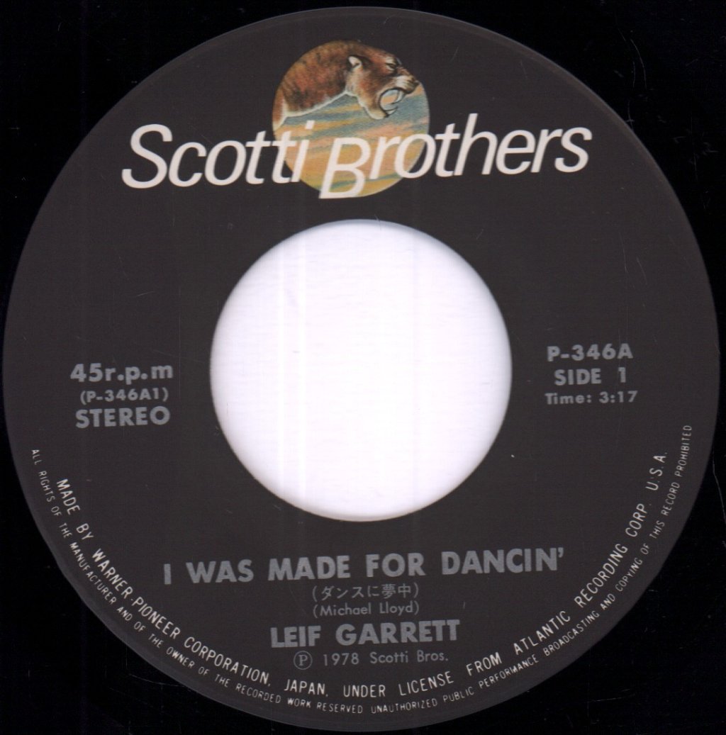 Leif Garrett - I Was Made For Dancin' - 7 Inch