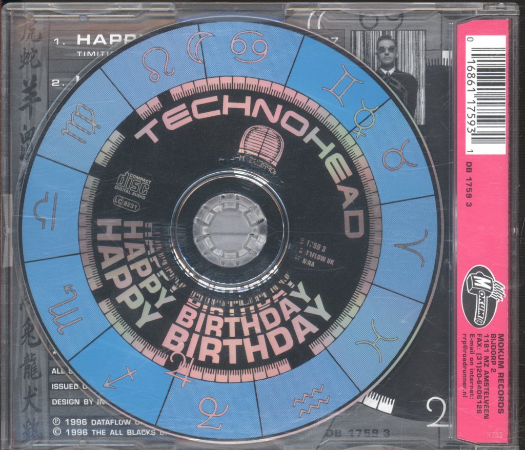 Technohead - Happy Birthday - Cd