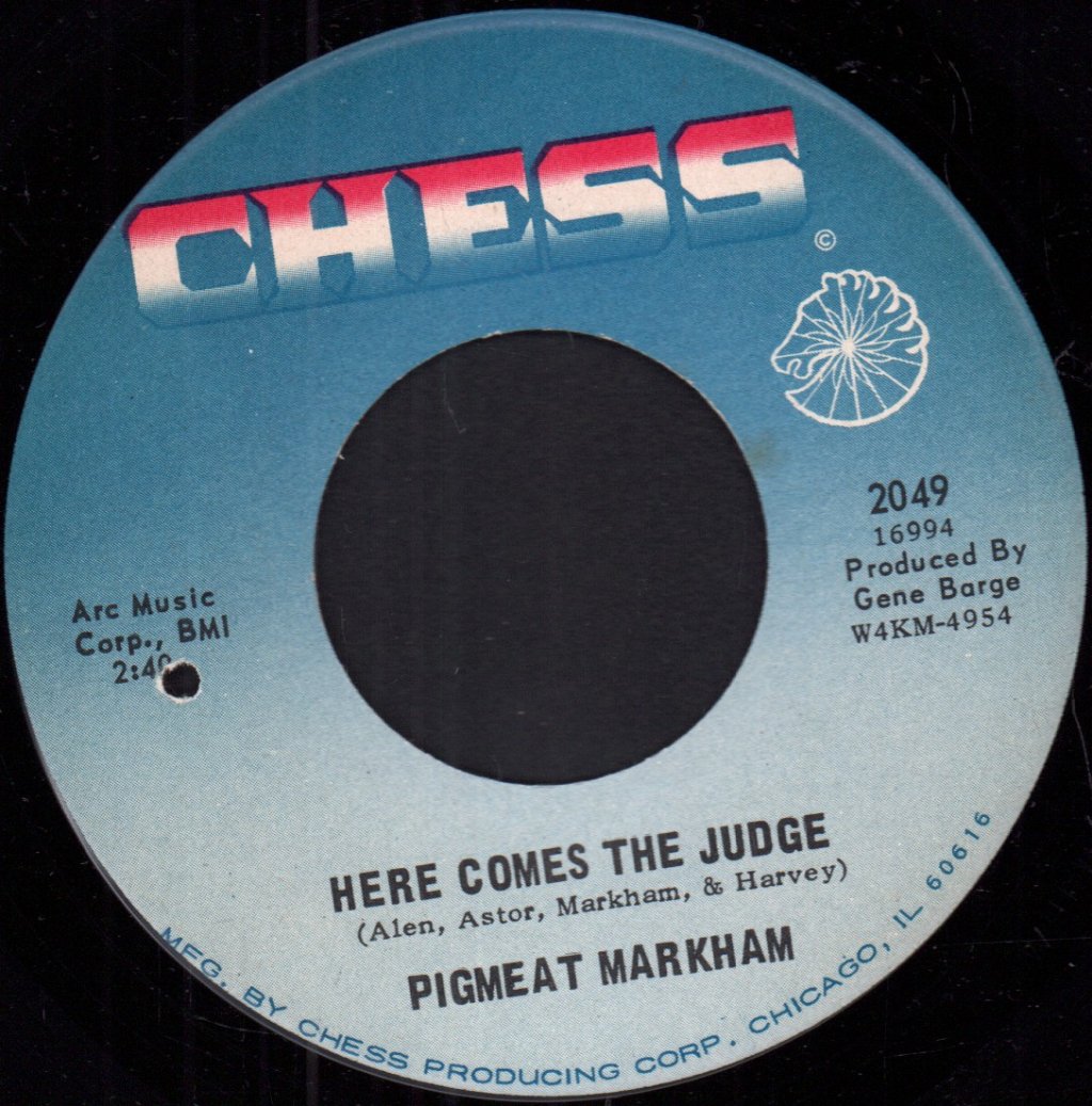 Pigmeat Markham - Here Comes The Judge - 7 Inch