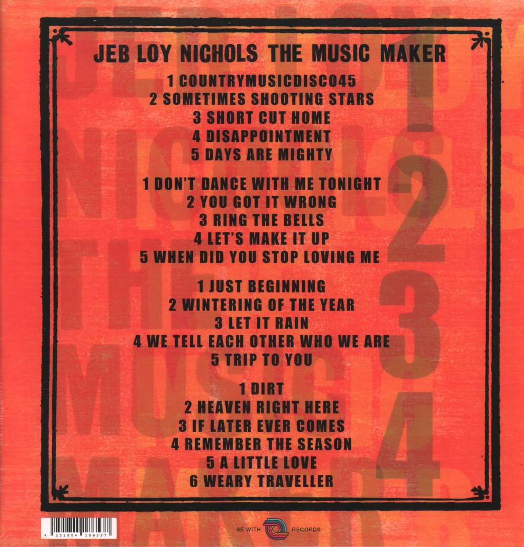 Jeb Loy Nichols - Music Maker - Double Lp