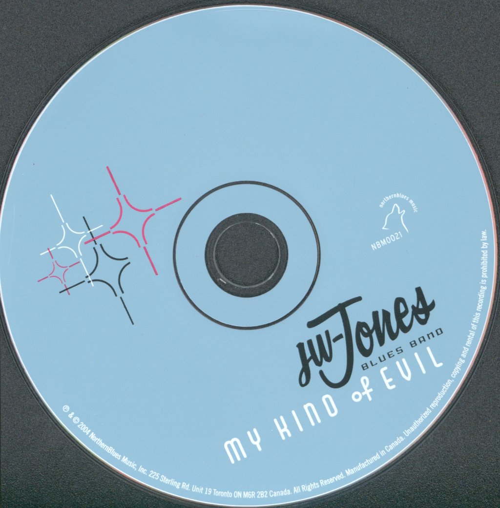 JW-Jones Blues Band - My Kind Of Evil - Cd