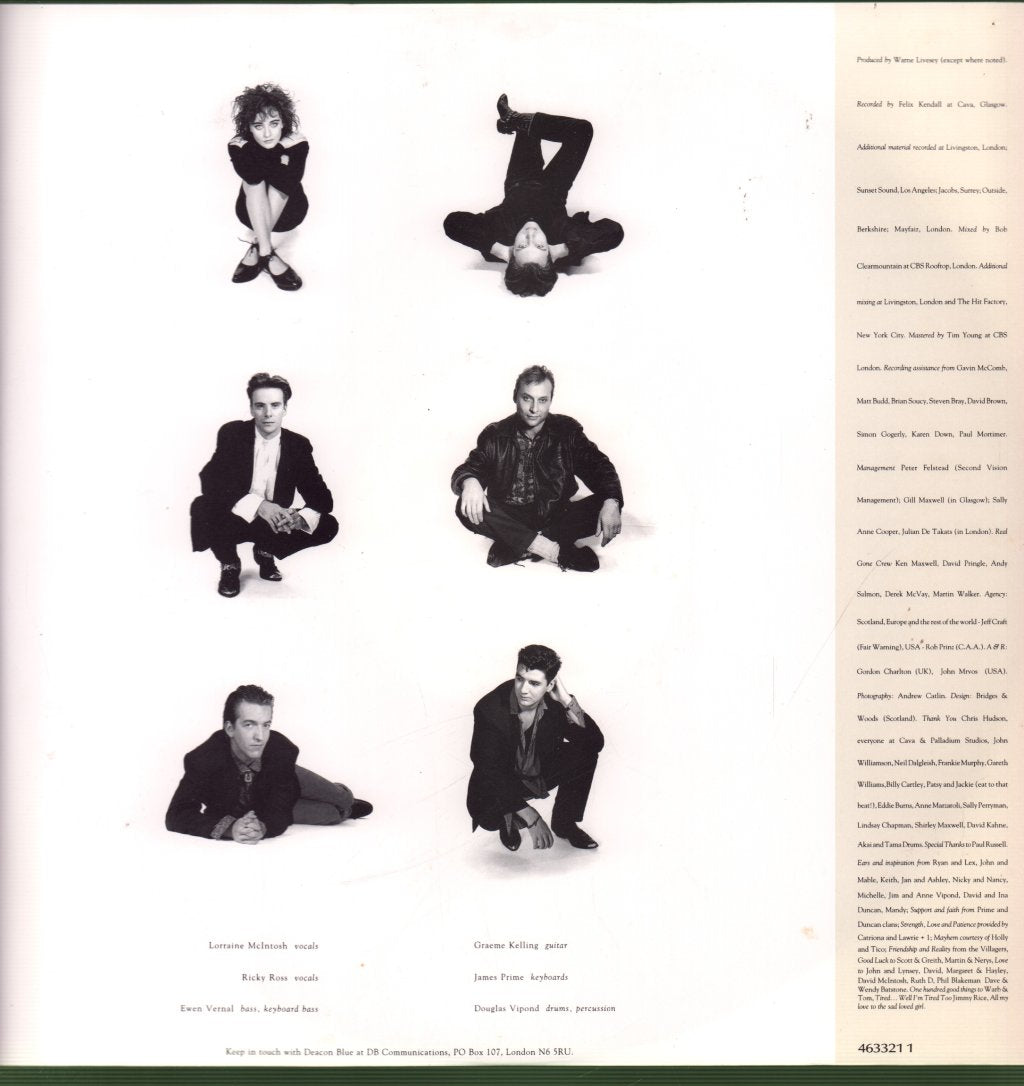 Deacon Blue - When The World Knows Your Name - Lp
