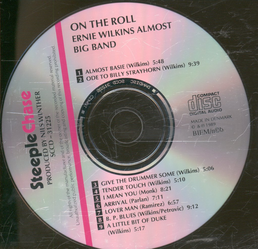 Ernie Wilkins Almost Big Band - On The Roll - Cd