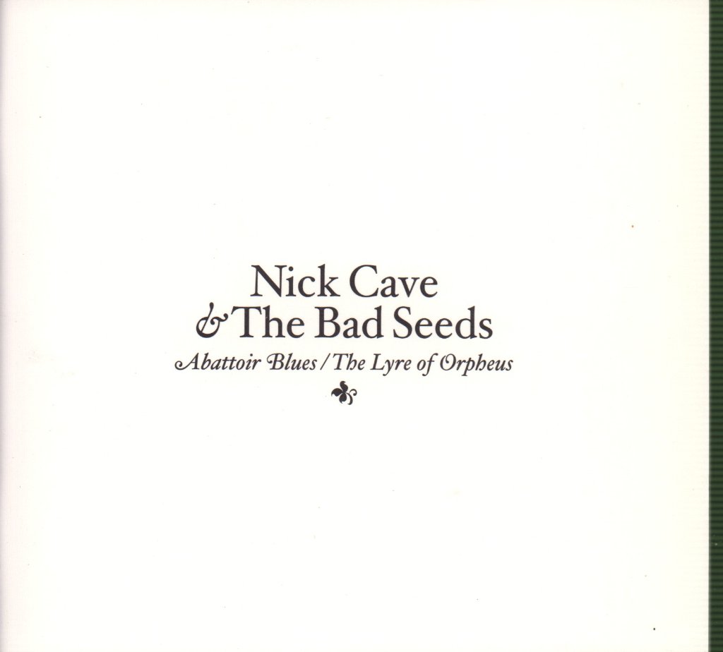 Nick Cave & The Bad Seeds - Abattoir Blues / Lyre Of Orpheus - Cd Set