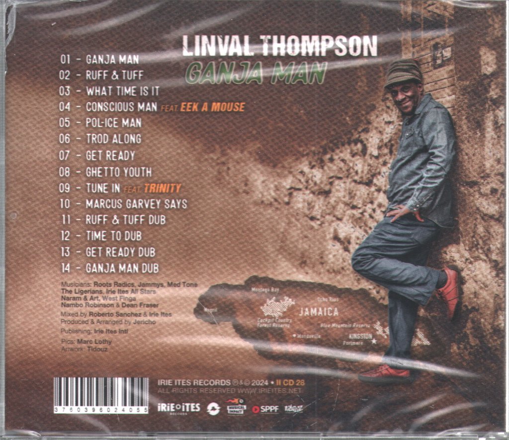 Linval Thompson - Ganja Man - Cd