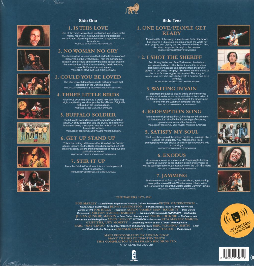 Bob Marley & The Wailers - Legend - The Best Of Bob Marley And The Wailers - Lp