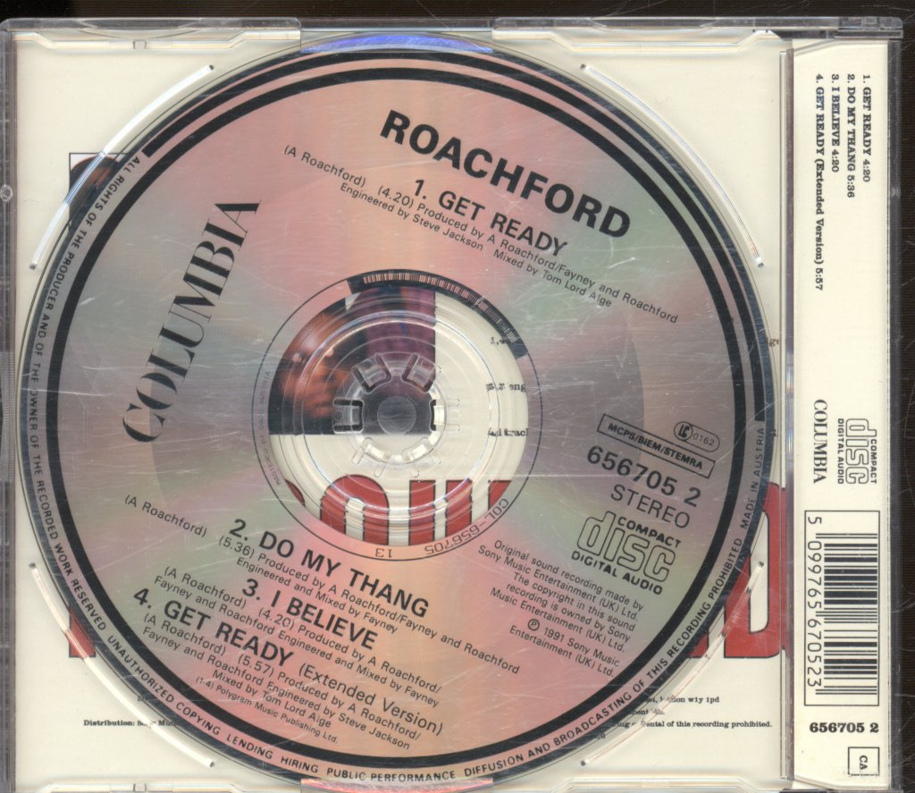 Roachford - Get Ready! - Cd