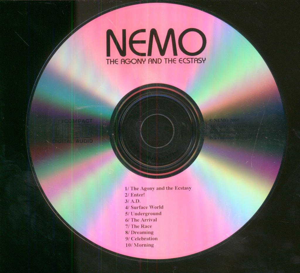 Nemo - Agony And The Ecstacy - Cdr