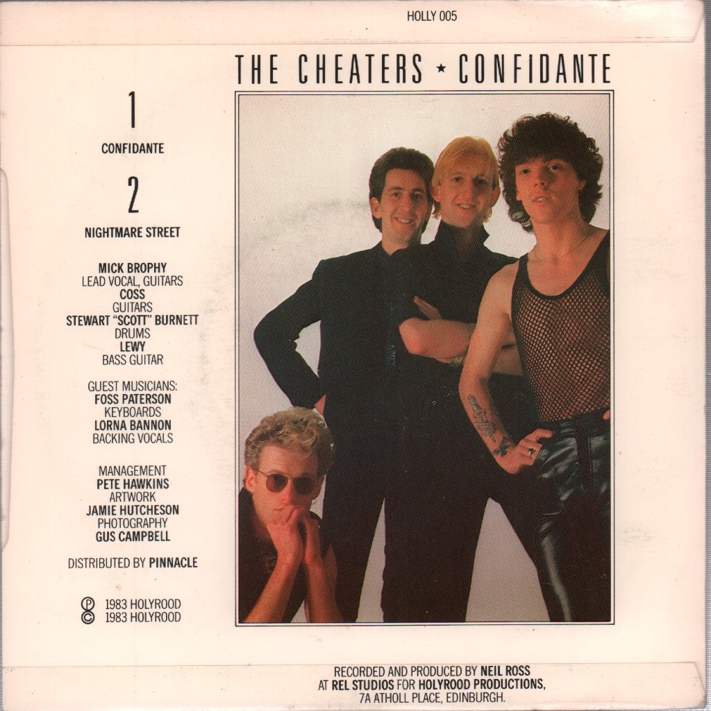 Cheaters - Confidante - 7 Inch