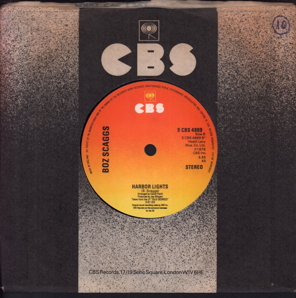 Boz Scaggs - What Can I Say - 7 Inch