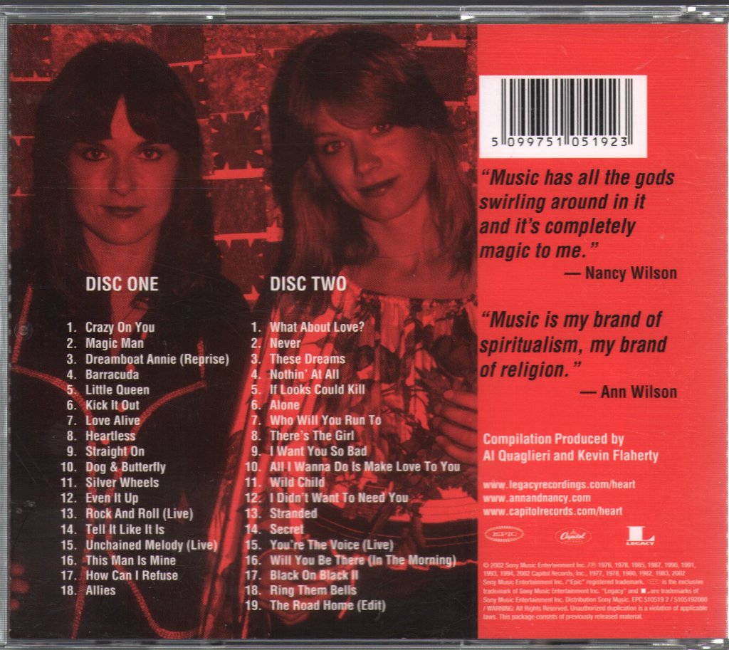 Heart - Essential Heart - Double Cd