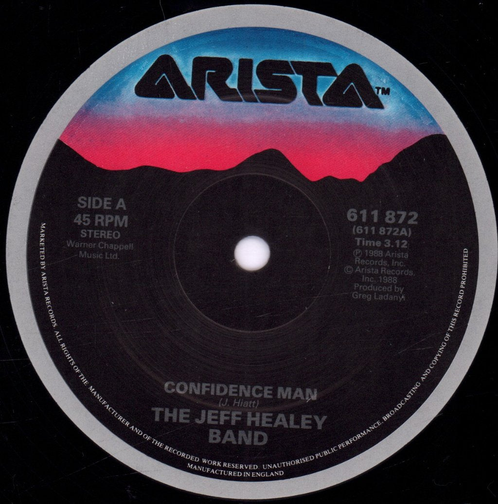 Jeff Healey Band - Confidence Man - 12 Inch