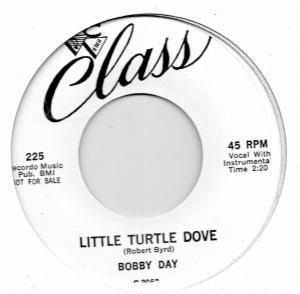 Bobby Day - Little Turtle Dove - 7 Inch