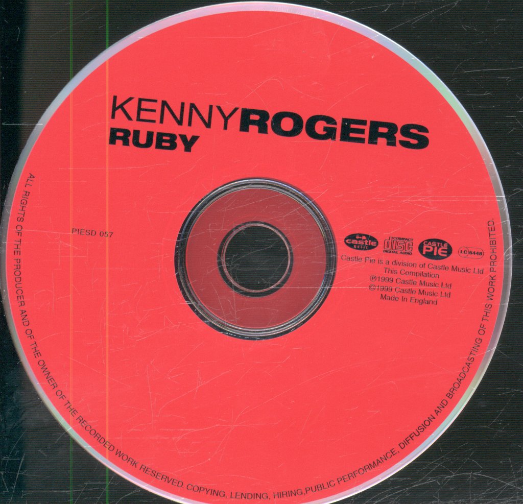 Kenny Rogers - Ruby - Cd