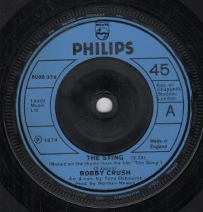 Bobby Crush - Sting - 7 Inch
