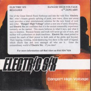 Electric Six - Danger High Voltage - Cd