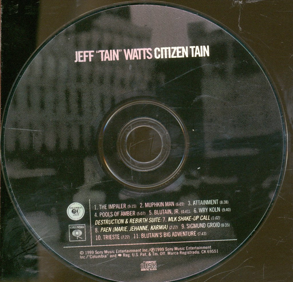 Jeff Tain Watts - Citizen Tain - Cd