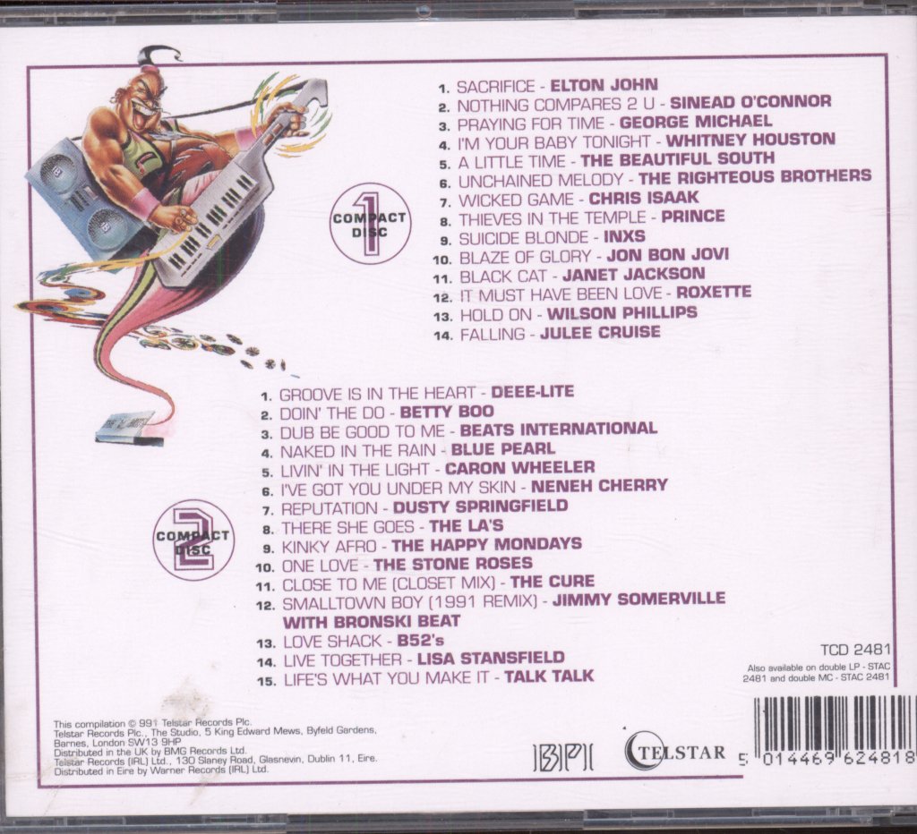 Various Artists - Brits 1991 (The Magic Of British Music) - Cd Set