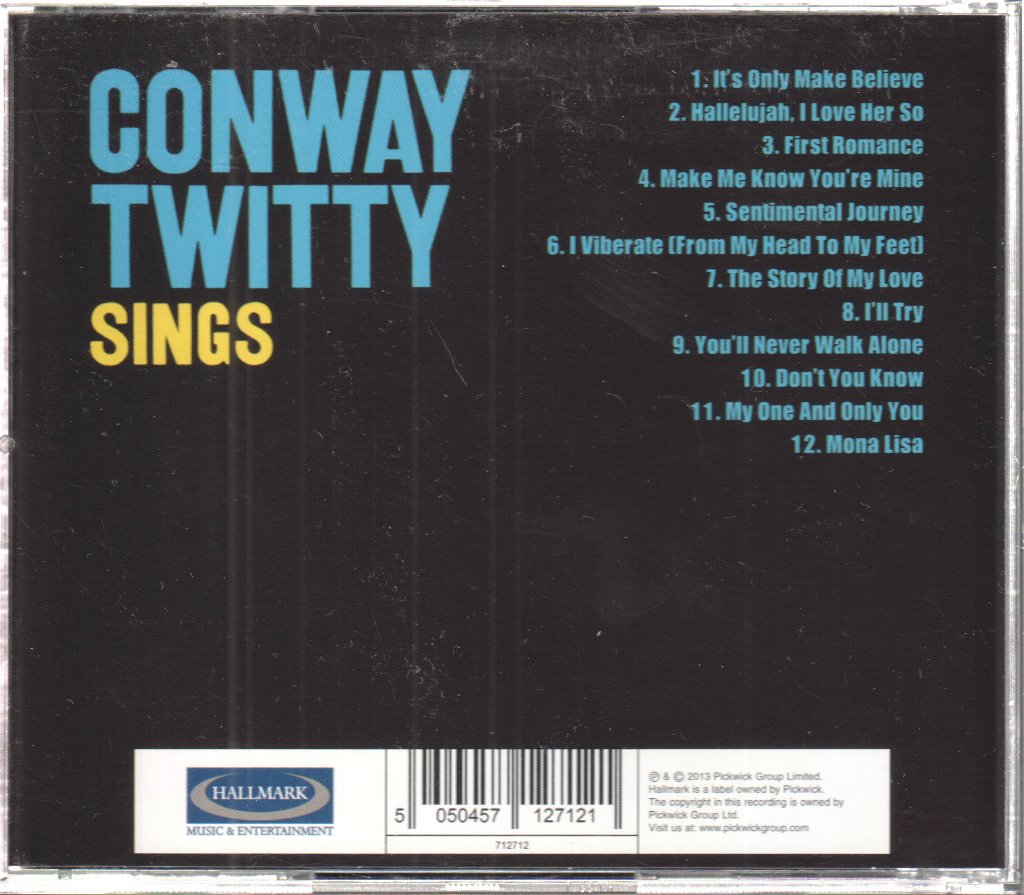 Conway Twitty - Conway Twitty Sings - Cd