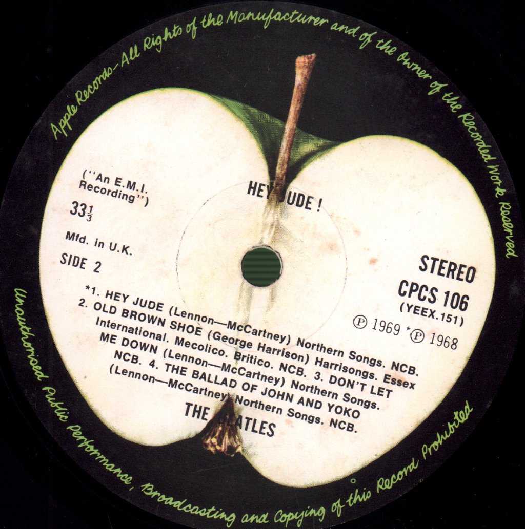 Beatles - Hey Jude - Lp