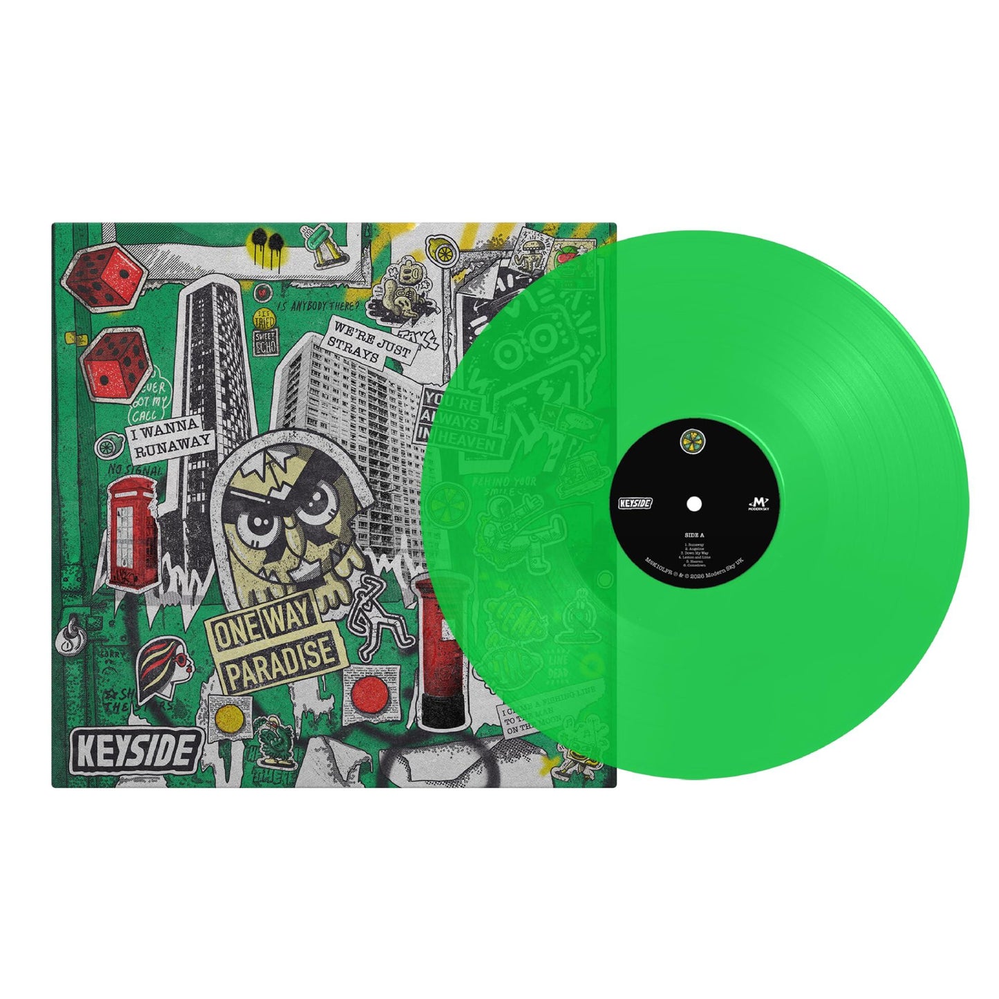 Keyside - Keyside (Green Vinyl) - Lp
