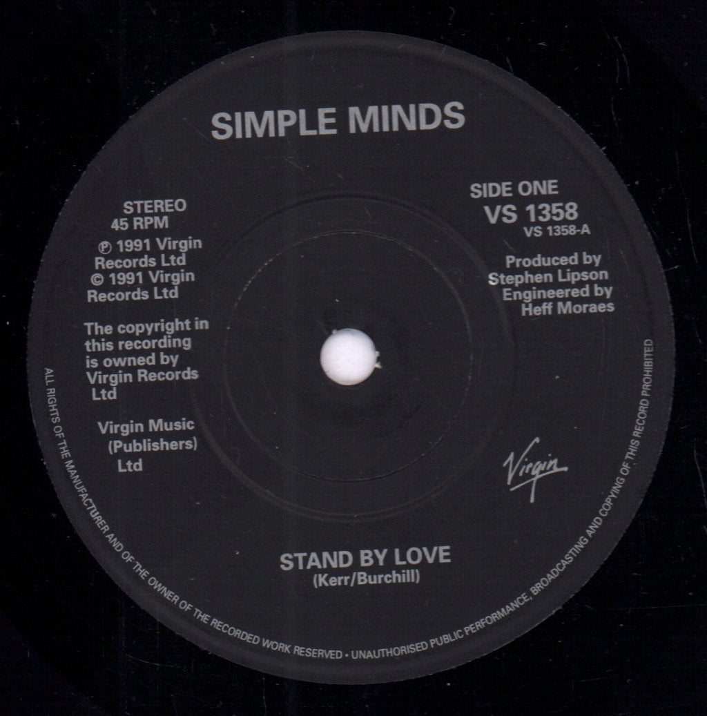 Simple Minds - Stand By Love - 7 Inch
