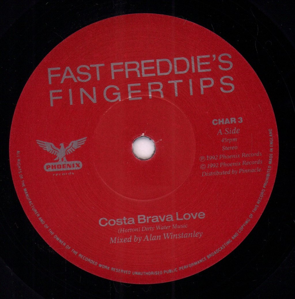Fast Freddie's Fingertips - Costa Brava Love - 7 Inch