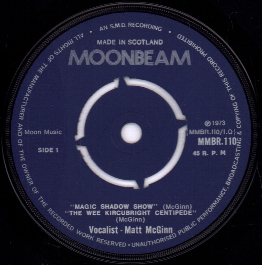 Matt Mcginn - Magic Shadow Show - 7 Inch