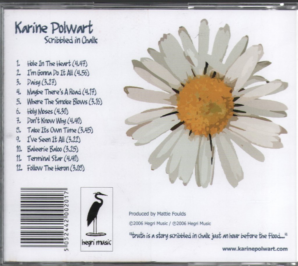 Karine Polwart - Scribbled In Chalk - Cd