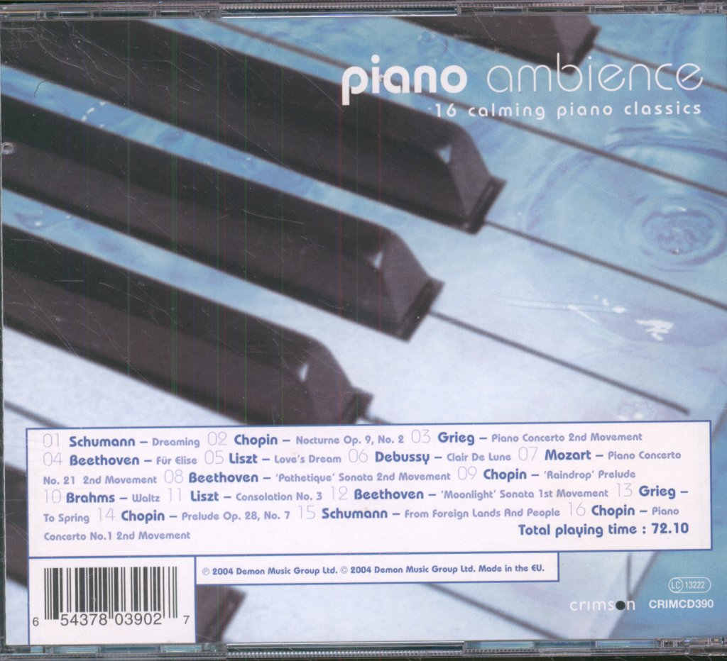 Various Artists - Piano Ambience - Cd