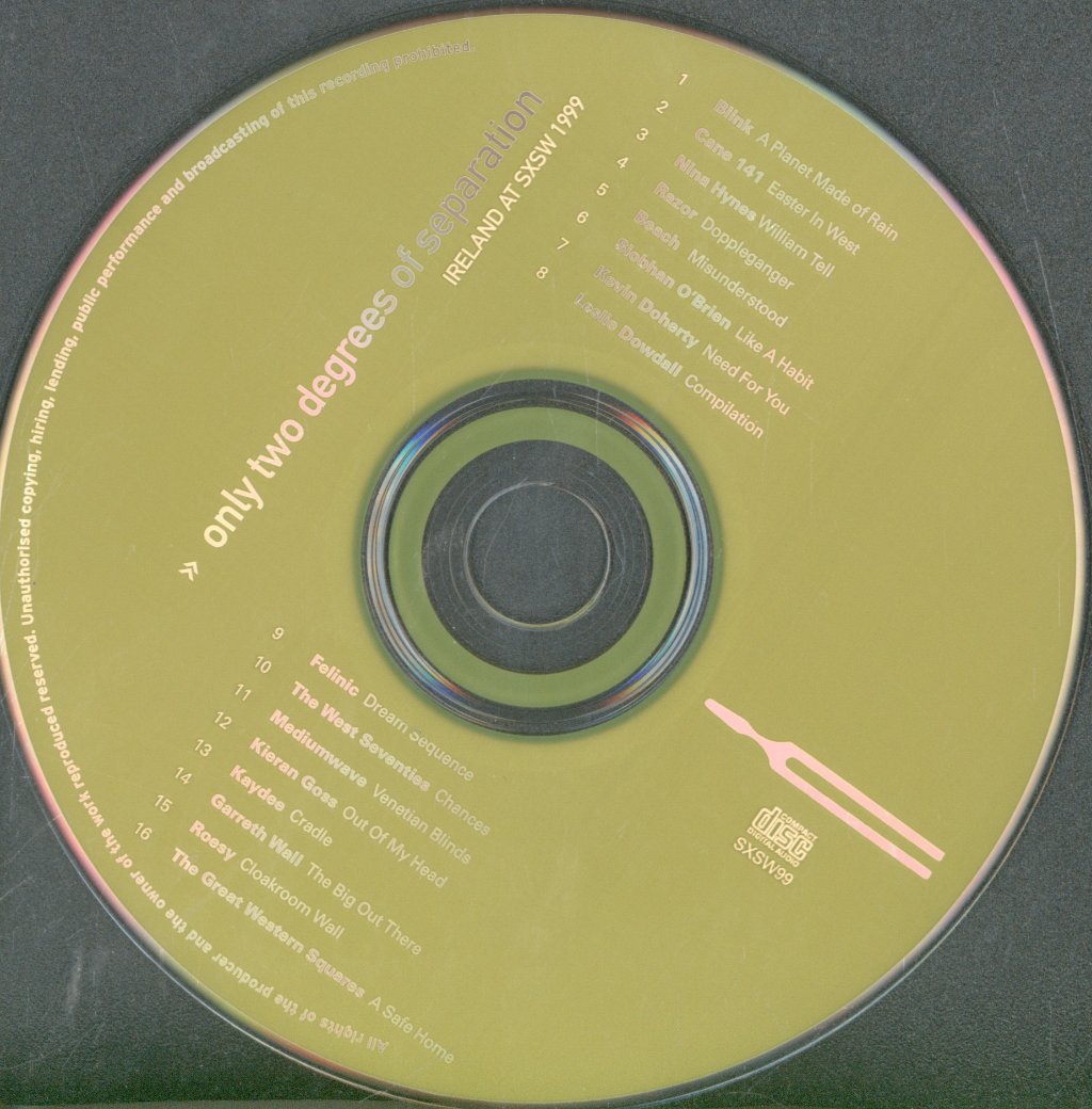 Various Artists - Only Two Degrees Of Seperation - Cd