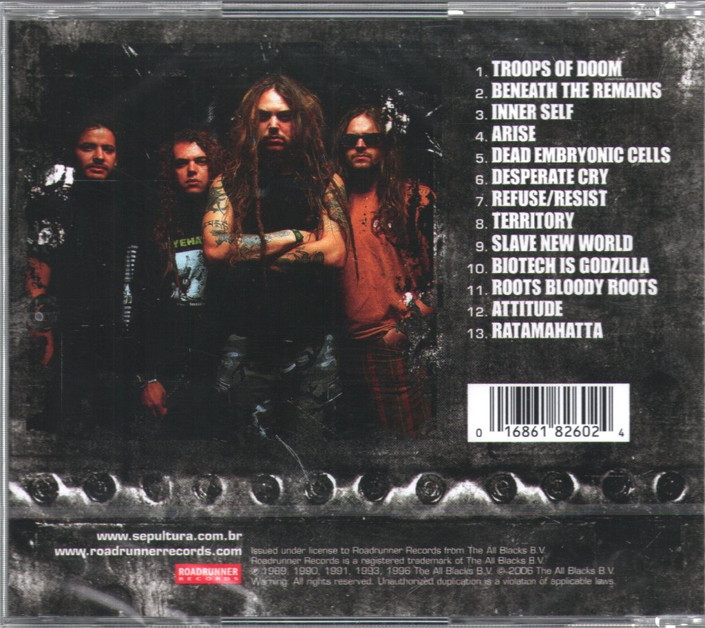 Sepultura - Best Of - Cd