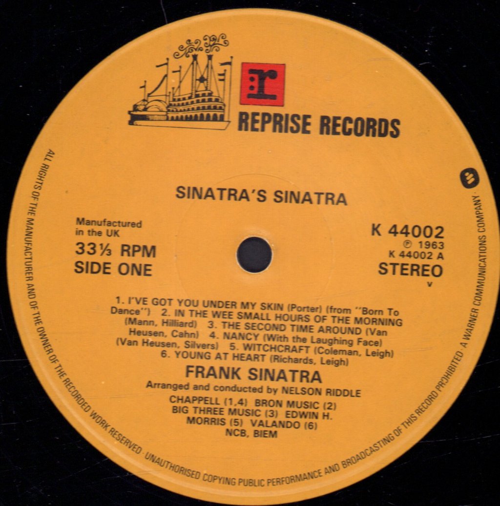 Frank Sinatra - Sinatra's Sinatra - Lp