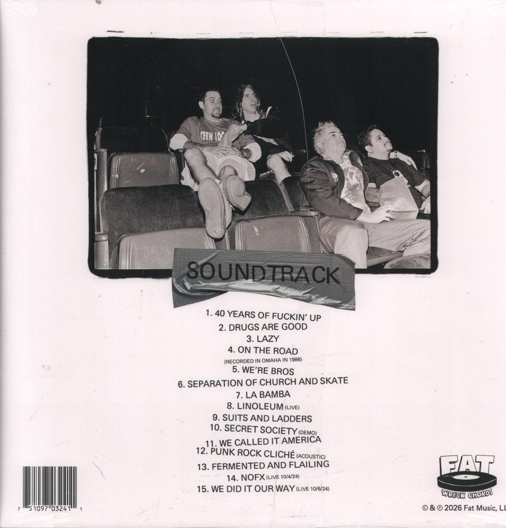 NOFX - 40 Years of Fuckin' Up: Soundtrack - Lp