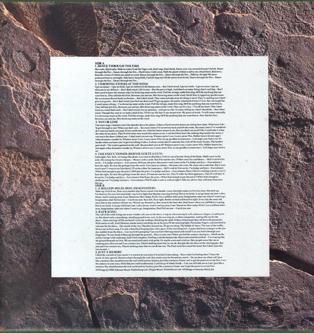 Pallas - Wedge - Lp