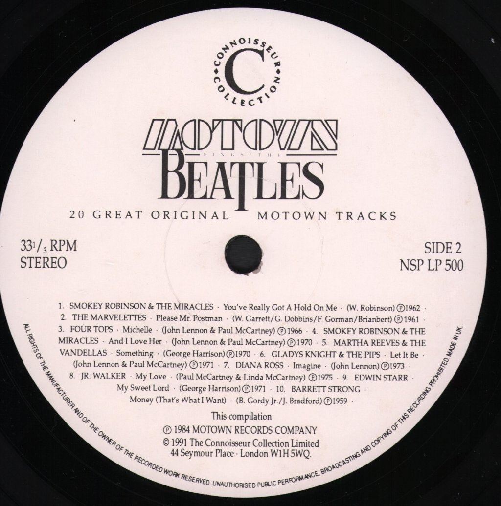 Various Artists - Motown Sings The Beatles - Lp