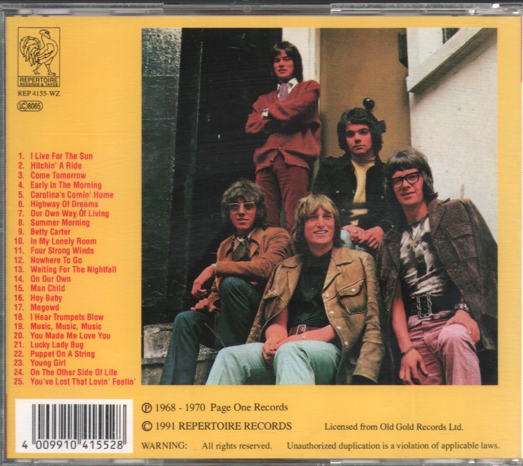 Vanity Fare - Sun The Wind And Other Things - Cd