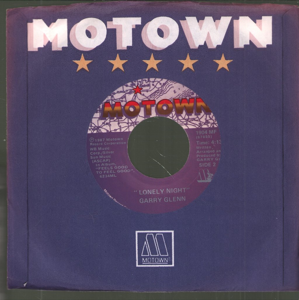 Garry Glenn - Do You Have To Go - 7 Inch