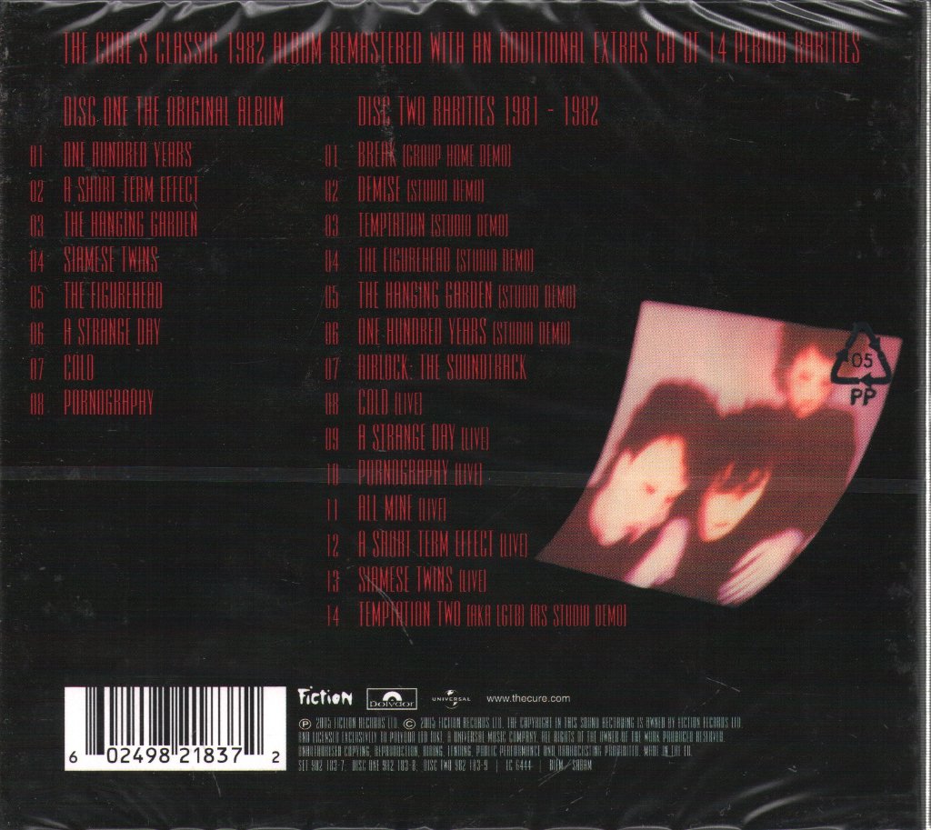 Cure - Pornography - Cd