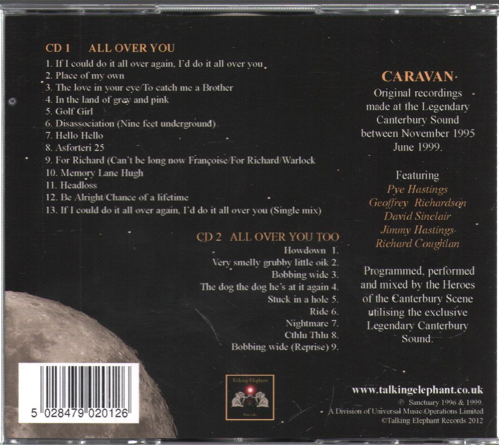 Caravan - All Over You And You Too - Double Cd