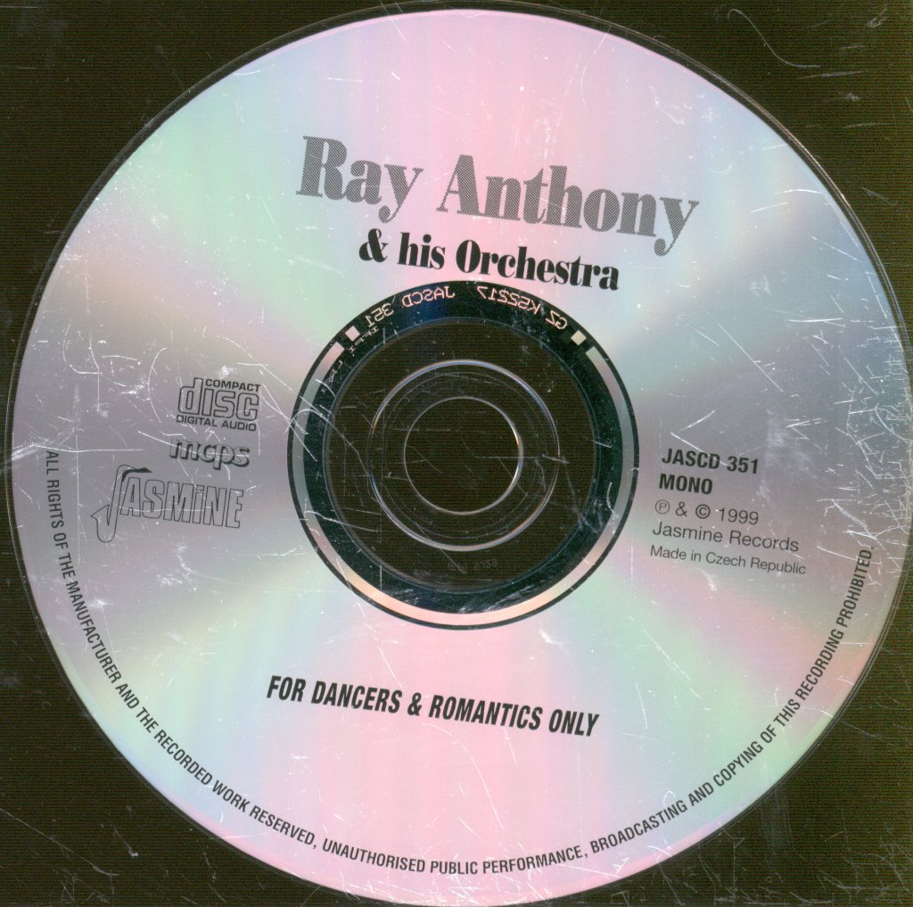 Ray Anthony and His Orchestra - For Dancers & Romantics Only - Cd