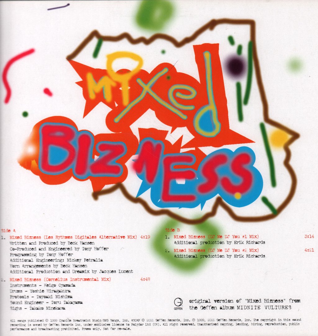 Beck - Mixed Bizness - 12 Inch