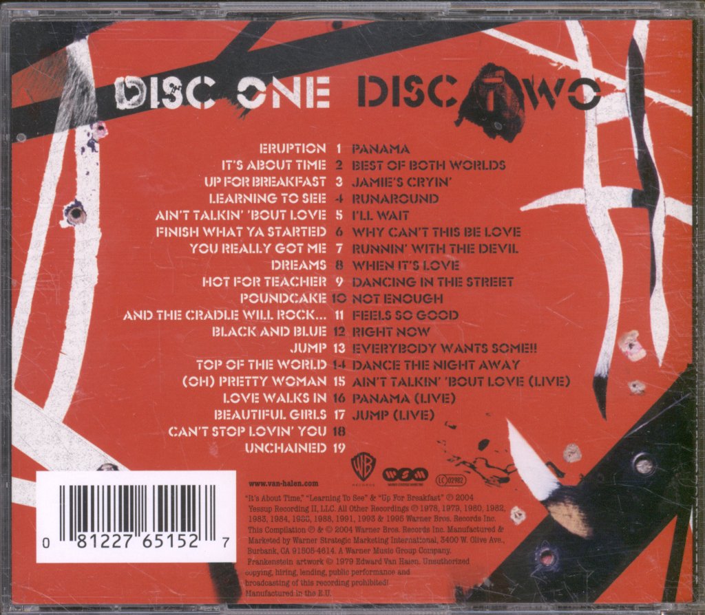 Van Halen - Best Of Both Worlds - Double Cd