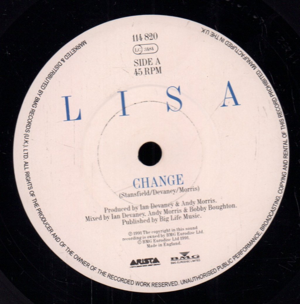 Lisa Stansfield - Change - 7 Inch