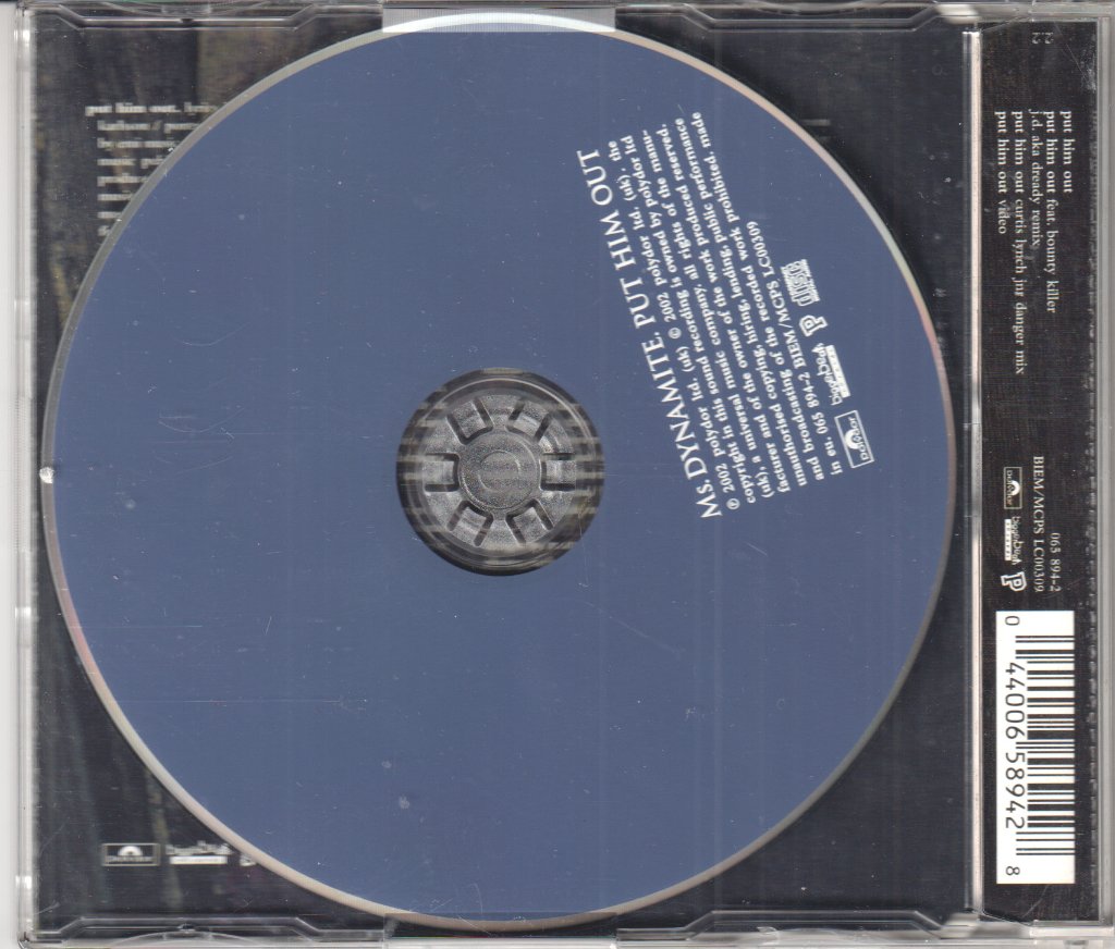 Ms Dynamite - Put Him Out - Cd