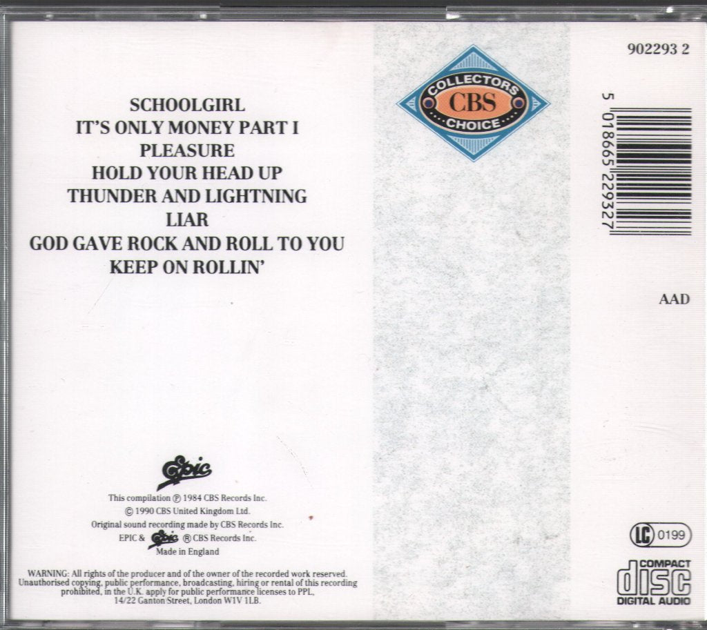 Argent - Best Of Argent - An Anthology - Cd