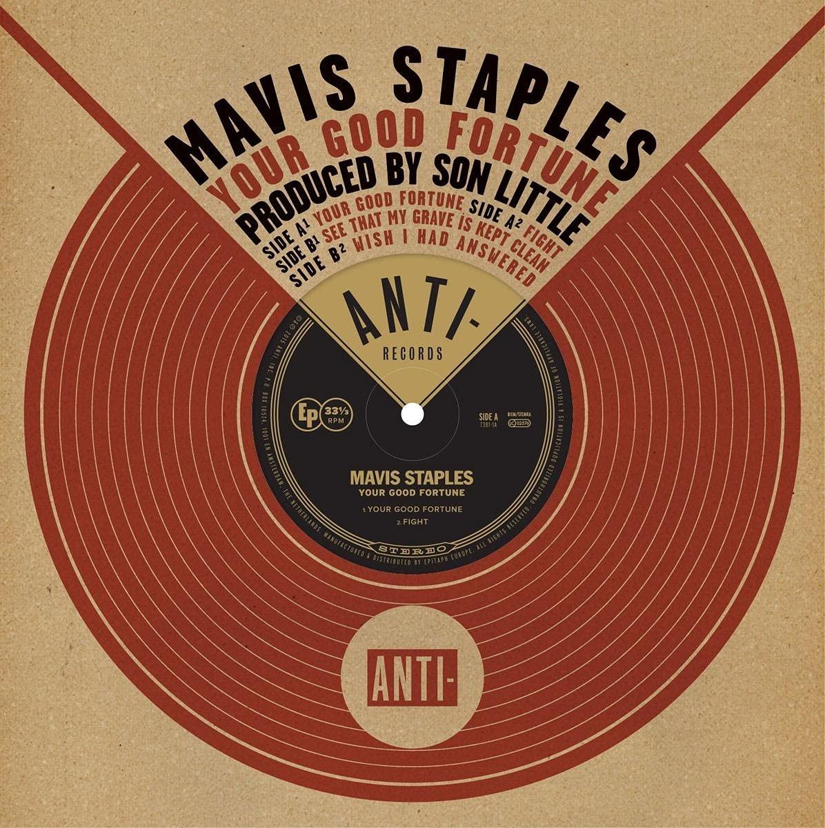 Mavis Staples - Your Good Fortune (Limited Edition) - 10 Inch